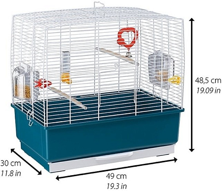 Клетка Ferplast Rekord 3 (синий) 52009801