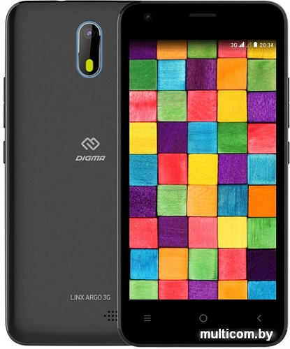 Смартфон Digma Linx Argo 3G (черный)