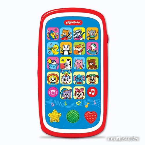Интерактивный планшет Азбукварик Мультиплеер. Музыкальный хит-парад с огоньками 3031