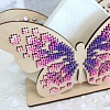 Набор для вышивания Щепка Салфетница. Бабочка
