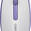 Мышь Canyon M-10 (белый/сиреневый)