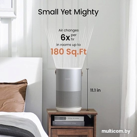 Очиститель воздуха SmartMi Air Purifier P1 ZMKQJHQP12 (серебристый)