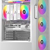 Корпус XASTRA A302 4FRGB WH (белый)