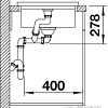 Кухонная мойка Blanco Adon XL 6 S (бетон) 525298
