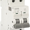 Выключатель автоматический GEYA GYM9 2P 1А C 6кА GYM92P1C