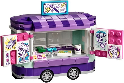 Конструктор LEGO Friends 41332 Передвижная творческая мастерская Эммы