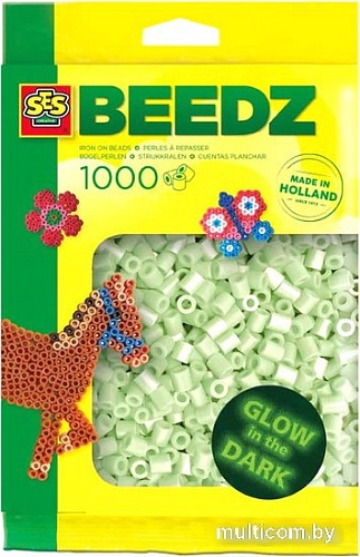 Термомозаика SES Creative Светящийся в темноте 00749 (1000 шт, зеленый)