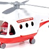 Игрушечный транспорт Полесье Вертолет-скорая помощь Альфа 68668 (белый)