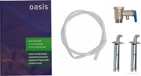 Накопительный электрический водонагреватель Oasis Plain PA-30