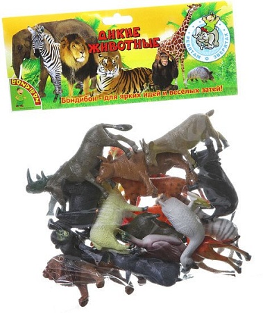 Набор фигурок Bondibon Ребятам о зверятах ВВ1613