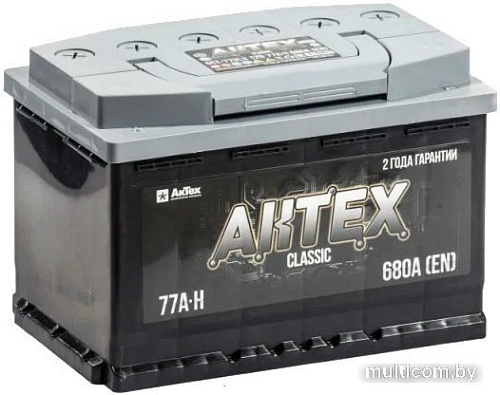 Автомобильный аккумулятор АкТех Classic 6СТ-77 LЗ (R) (77 А·ч)