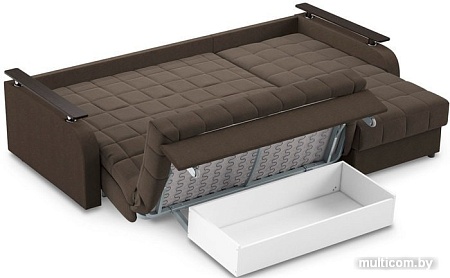 Угловой диван Moon Trade Карина 044 002875 (коричневый)