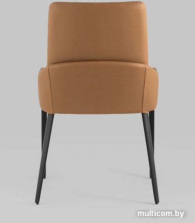 Стул с подлокотниками Stool Group Челси (экокожа, коричневый)