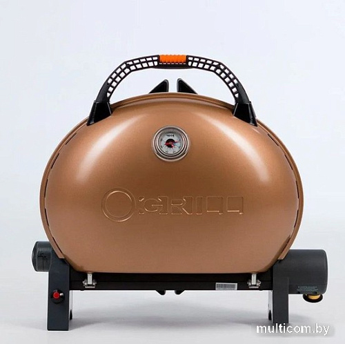 Портативный газовый гриль O-grill 500MT (золотистый)