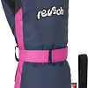 Варежки Reusch Happy mitten 4985520 4466 (р-р 4, dress blue/pink glo)