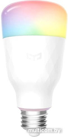 Светодиодная лампа Yeelight Smart LED Bulb W3 Multiple color YLDP005 E27 8 Вт 1700-6500K