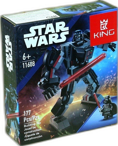 Конструктор King 11608 Дарт Вейдер боевой костюм
