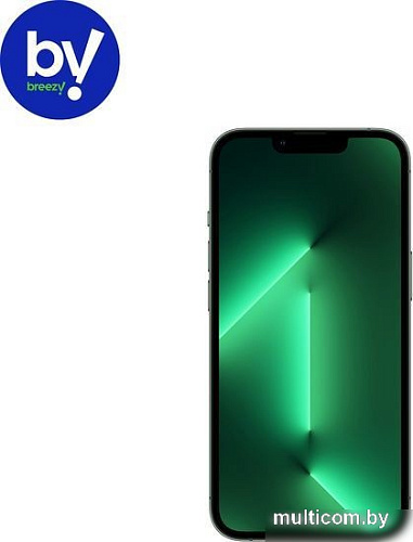 Смартфон Apple iPhone 13 Pro 128GB Восстановленный by Breezy, грейд A (альпийский зеленый)