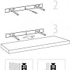 Полка DOMAX FS 118/24 DB (беленый бук)