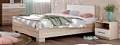 Кровать Imperial Аврора 160x200 ПМ (дуб сонома/белый)