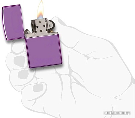 Зажигалка Zippo Classic High Polish Purple 24747-000003