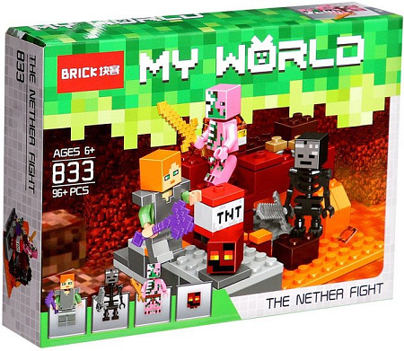 Конструктор Brick Мой мир 7846688