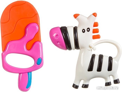 Погремушка Bondibon Baby You мороженое, зебра ВВ3116