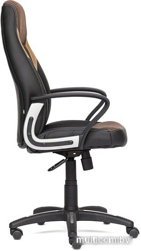 Кресло TetChair Inter (искусственная кожа, ткань, черный/коричневый/бронзовый)