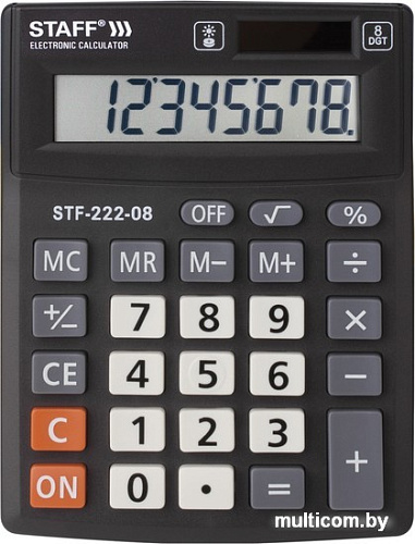 Калькулятор Staff Plus STF-222-08 250418