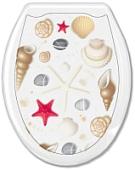 Сиденье для унитаза Europlast Дельфины 104-406-00 (жесткое)