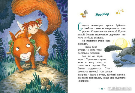 Книга издательства Clever. Рубиния Чудесное Сердце. Тайна черных перьев (Ангермейер К.)