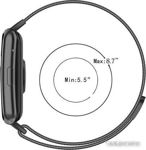 Браслет Rumi Milanese loop металлический для Huawei Watch FIT, Watch FIT Elegant (хамелеон)