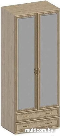 Шкаф распашной Лером Карина ШК-1007-ГС (гикори джексон светлый)