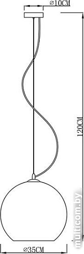 Лампа Zumaline Vero MD1621-1 (хром)