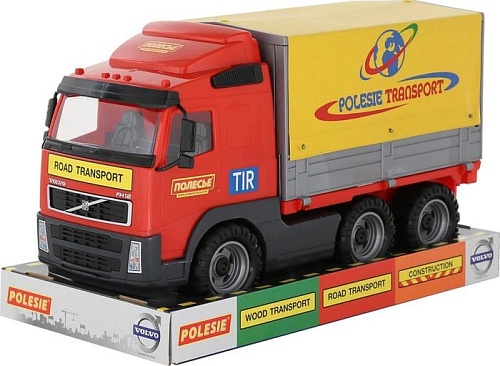 Полесье Volvo автомобиль бортовой тентовый 58287
