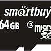 Карта памяти Smart Buy microSDXC SB64GBSDCL10-00 64GB