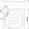 Душевой поддон Deante Corner 90x90 KTC 041B