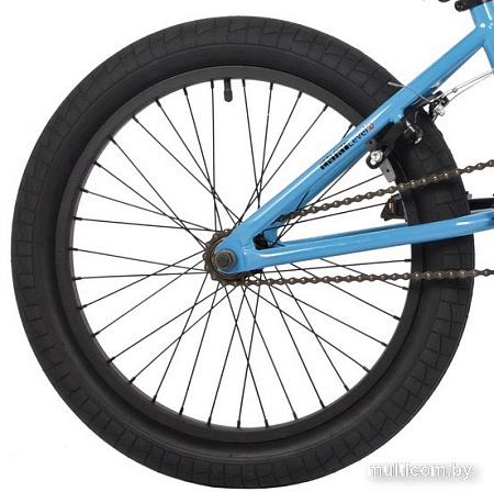 Велосипед Novatrack Wolf 2024 20BMX.WOLF.BL4 (синий)