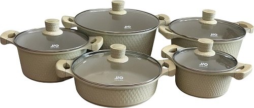 Набор кастрюль JIO J0610