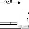 Клавиша модульной системы Geberit Sigma 50 115.788.00.2