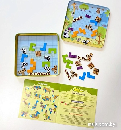 Развивающая игра Bumbaram Зоостройка IM-1017