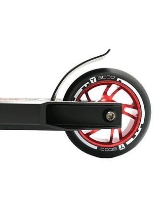 Самокат Y-Scoo Monster 100 (красный)