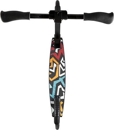 Двухколесный подростковый самокат Maxiscoo A1-205 MSC-A205-1GR (граффити)