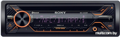 CD/MP3-магнитола Sony MEX-GS820BT