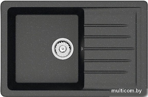 Кухонная мойка Berge BR-7602 + Like F8007122 (черный)