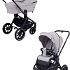 Универсальная коляска Rant Flex Grand 2022 RA072 (2 в 1, mineral silver)