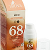 Крем солнцезащитный Sativa Солнцезащитный крем №68 (Rose Beige) SPF30 30 мл