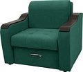 Кресло Сириус Лидер-3 НПБ 105x110 (Eva 30 велюр зеленый)