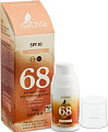 Крем солнцезащитный Sativa Солнцезащитный крем №68 (Rose Beige) SPF30 30 мл