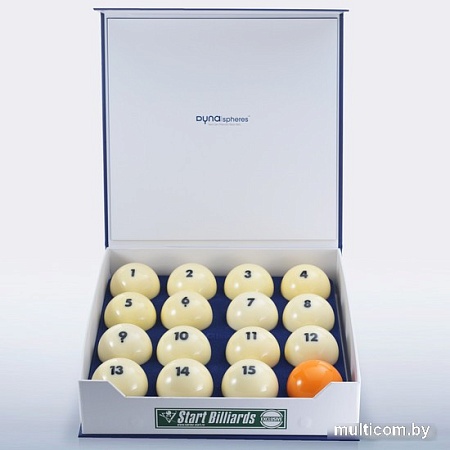 Шары для бильярда Dynaspheres Prime Pyramid BDSPYBR670Y
